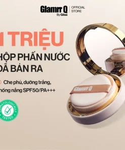 Phấn nước trang điểm dưỡng da GLAMRR Q LONG WEAR DD CUSHION by Gilaa
