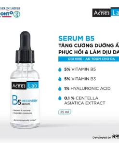 Serum dưỡng ẩm chuyên sâu, làm dịu da Acnes Lab B5