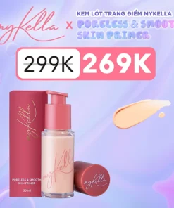 Kem Lót myKella Trang Điểm Kiềm Dầu, Mịn Da 30ml