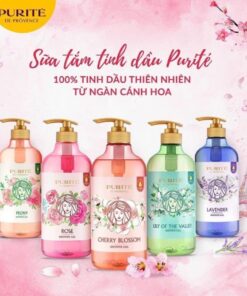 Sữa Tắm Purité De Provence Peony Shower Gel 850ml
